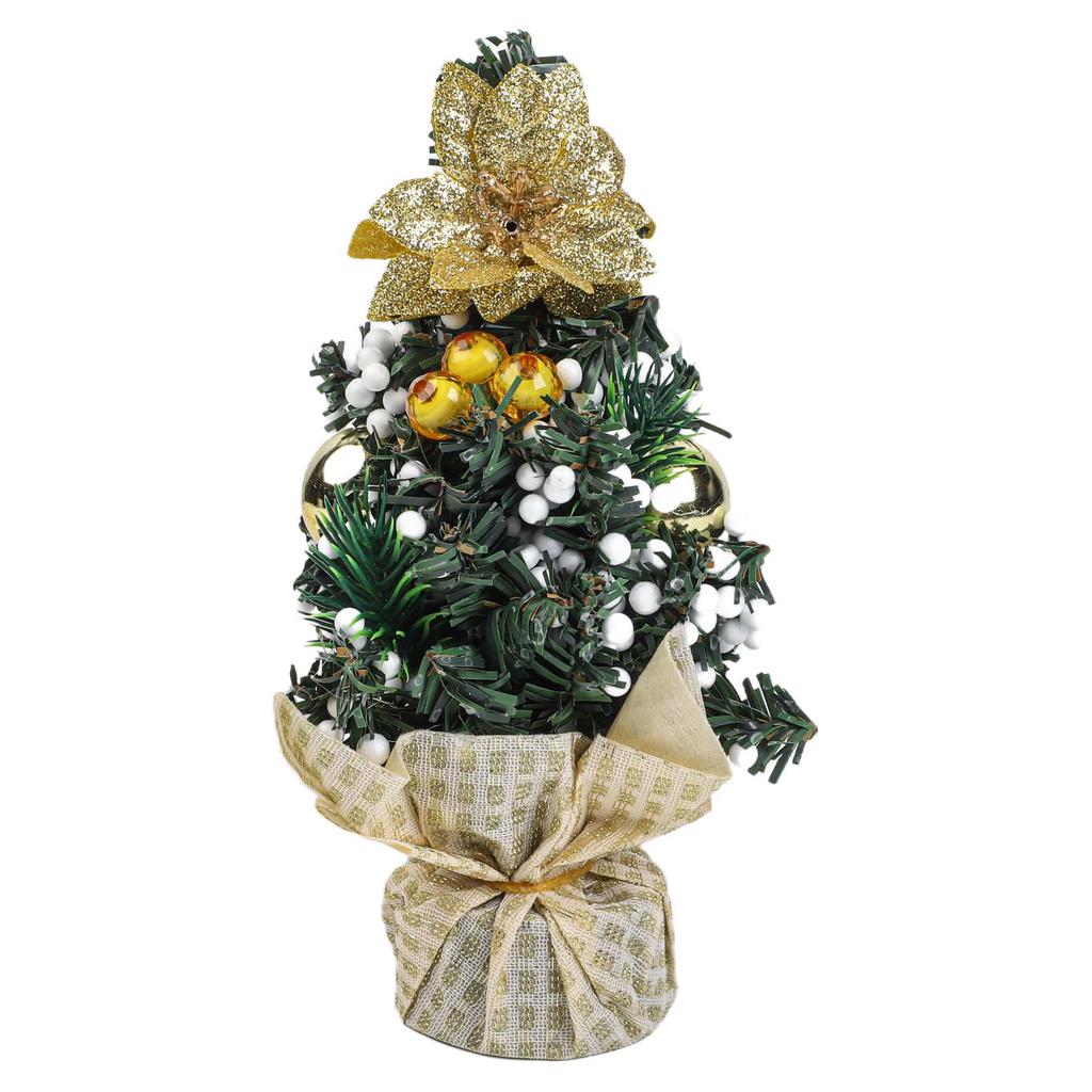 Мини Ёлка Рождественская Ёлка Для Дома Праздничные Принадлежности Миниатюрный Навидад Новый Год Санта Клаус Настольное Украшение