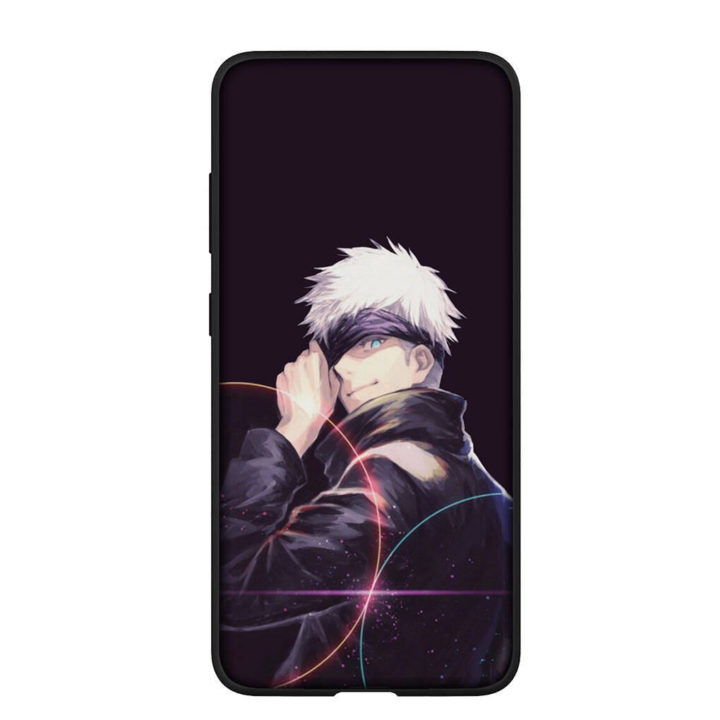 Phone Case for Samsung Galaxy S25 S23 S22 S24 Ultra FE A05 A06 A15 A16 A36 A37 A35 A54 A55 A56 A57 A25 A26 A53 Gojo Satoru Jujutsu Kaisen Cute Cover