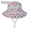Hats UV Protection Neck Ear Cover Baby Sun Hat with Adjustable Chin Strap Bucket Hat Beach Cap