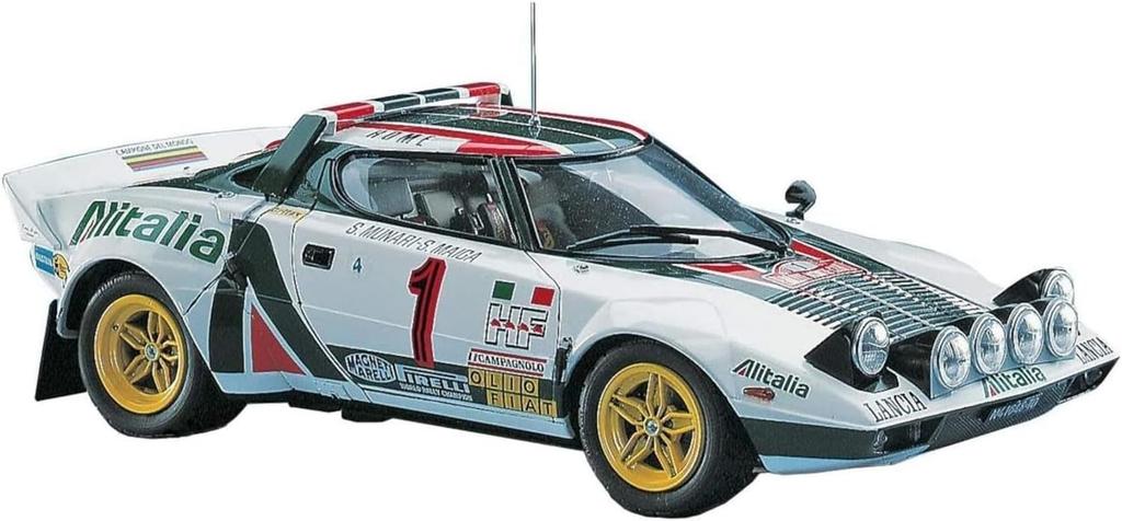 Hasegawa Lancia Stratos 1977 Победитель Ралли Монте-Карло Пластиковая Модель-Набор CR32 1/24