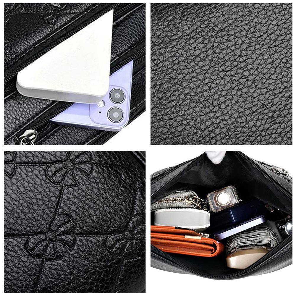 Женская сумка среднего возраста Сумка для мам Модная многослойная одинарная емкость для овощей Купить Shou U8T7