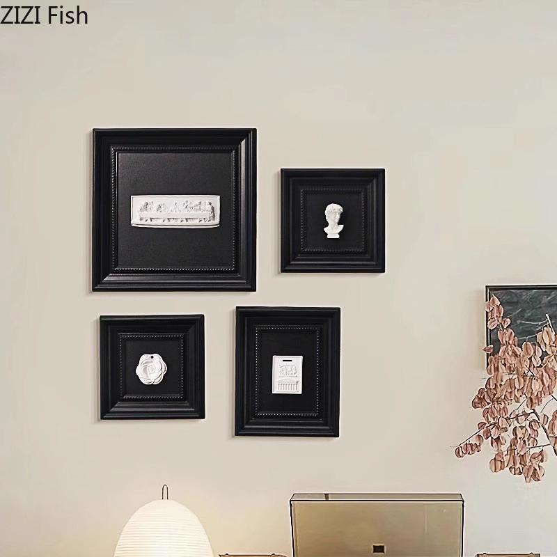 Гипсовая статуэтка Венеры Подвесные картины Настенные украшения Декор гостиной Фоновый дисплей Настенная картина с изображением персонажа