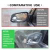 2pcs Car Sun Visor Rearview Mirror Rain Eyebrow Shield Sticker For Opel Insignia Astra G J F K Vectra C H Corsa C B D Omega BX8