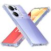 Мягкий прозрачный чехол для телефона с защитой от падения для Redmi 14C 13C 13 Redmi Note 14 13 Note 13 14 Pro 4G/5G A3 11S 12 12S 13 Pro+ 12C POCO X6M6 Pro