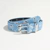 Vintage Wide Leather Belt Luxury Design Waist Strap Trend Star Hollowed Belt