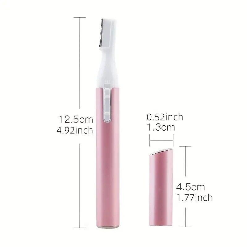 1PC Painless Precision Обновите свой триммер для бровей с помощью быстрой электробритвы для носа, ушей и многого другого