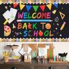 Bulletin Board Borders Classroom, Boho Board Stickers Colorful Heart Rainbow Bulletin Board Scalloped Decorations for Blackboard, Chalkboard, Walls,