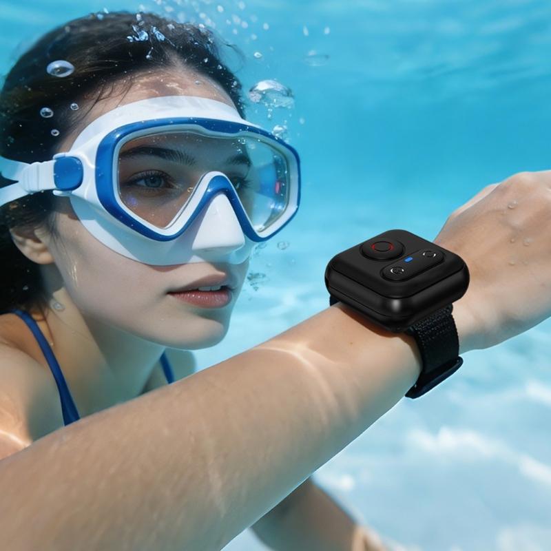 Портативные Bluetooth-совместимые Пульты Дистанционного Управления для Экшн-Камер Удобный Хват Простое Управление во Время Занятий Спортом и Путешествий