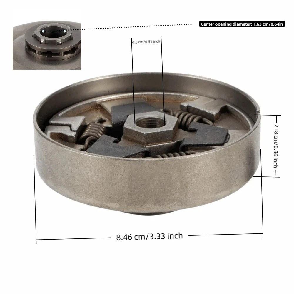 7 Clutch Clutch Drum Assembly Metal Chainsaw Clutch Kit for STIHL 064 066 MS640 MS660 MS661