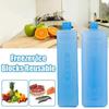 1/2/3PCS Refrigeration Ice Box Reusable Picnic Cooler Box Air Conditioning Fan Ice Crystal Box