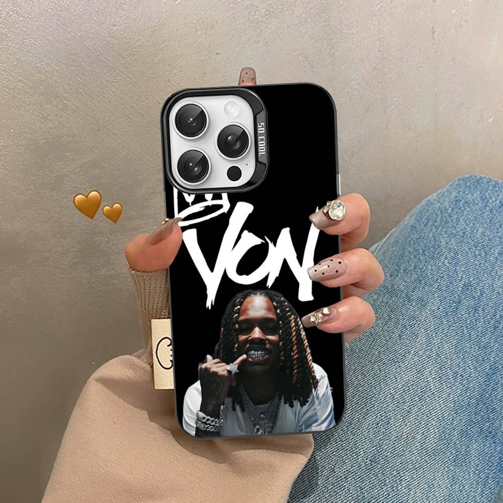 Рэпер Youngboy Never Broke Again Для iPhone 17 16 15 14 13 12 11 Pro Max Plus Матовый Цветной Задний Чехол для Телефона