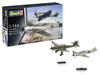 Немецкий Revell Messerschmitt Bf109E Junkers Ju87B Stuka Пластиковая модель-конструктор 03770 1/144 & (Самолет)