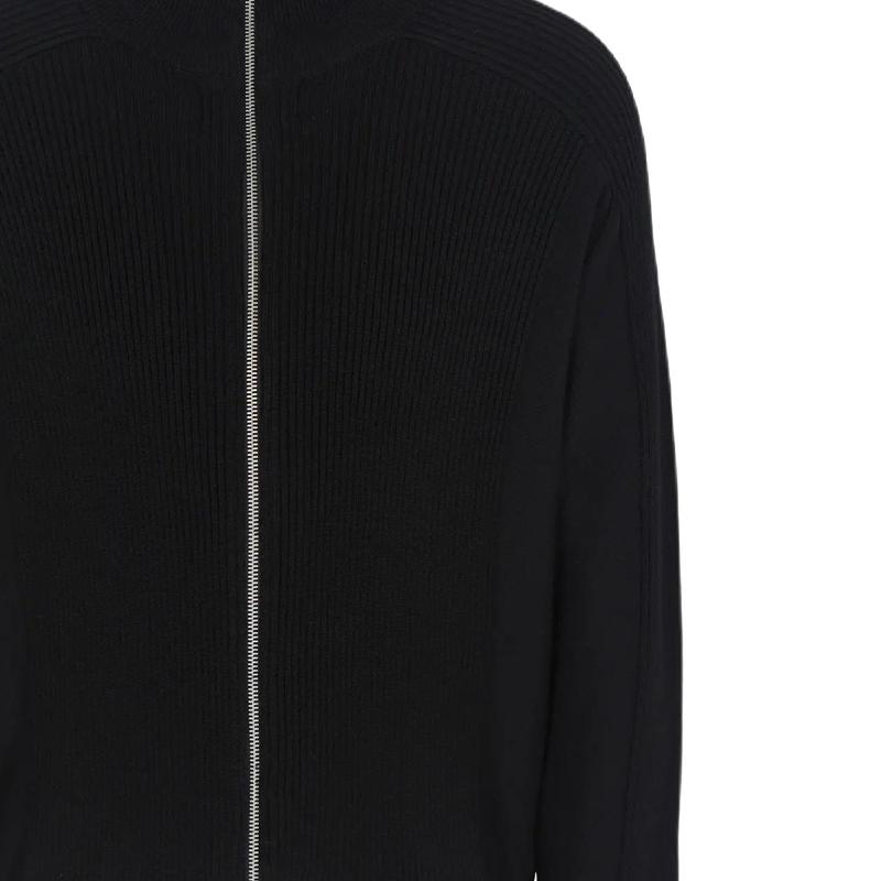 ARMANI EXCHANGE Ribbed-knit Zipped Cardigan 6DZE6G-ZM5BZ-1200
