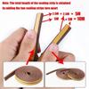 5m/10m Self-adhesive Draft Stopper Tape Weather Stripping Door Seal Strip Diep Window Insulation Noise Rubber Sealing Strip