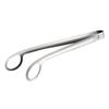 Oaks Raye Deep Frying Tongs, Silver, Made In Japan, LS1544