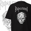 Футболка Repulsion Band Мерч Grindcore Старая Школа Одежда Death Metal Подарки для Металлистов