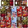 Phone Case for Samsung Galaxy S25 S23 S22 S24 Ultra FE A05 A06 A15 A16 A36 A37 A35 A54 A55 A56 A57 A25 A26 A53 A17 Merry Christmas Mickey Minnie Cover