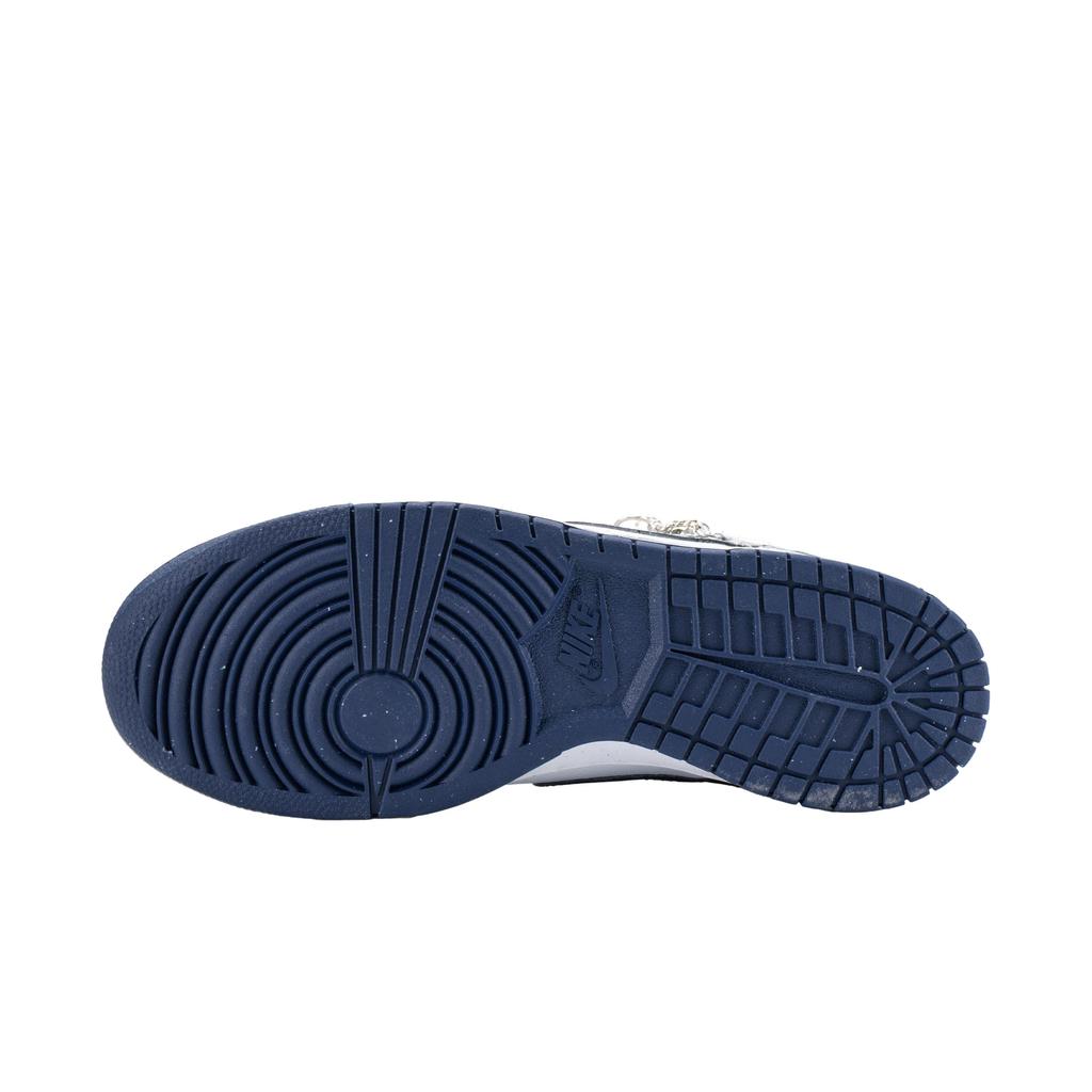 Nike Big Misty River And Setting Moon Cushioning Abrasion Resistant Low top Skateboard Shoes Unisex Black White Gray 355152-140(Team836-)