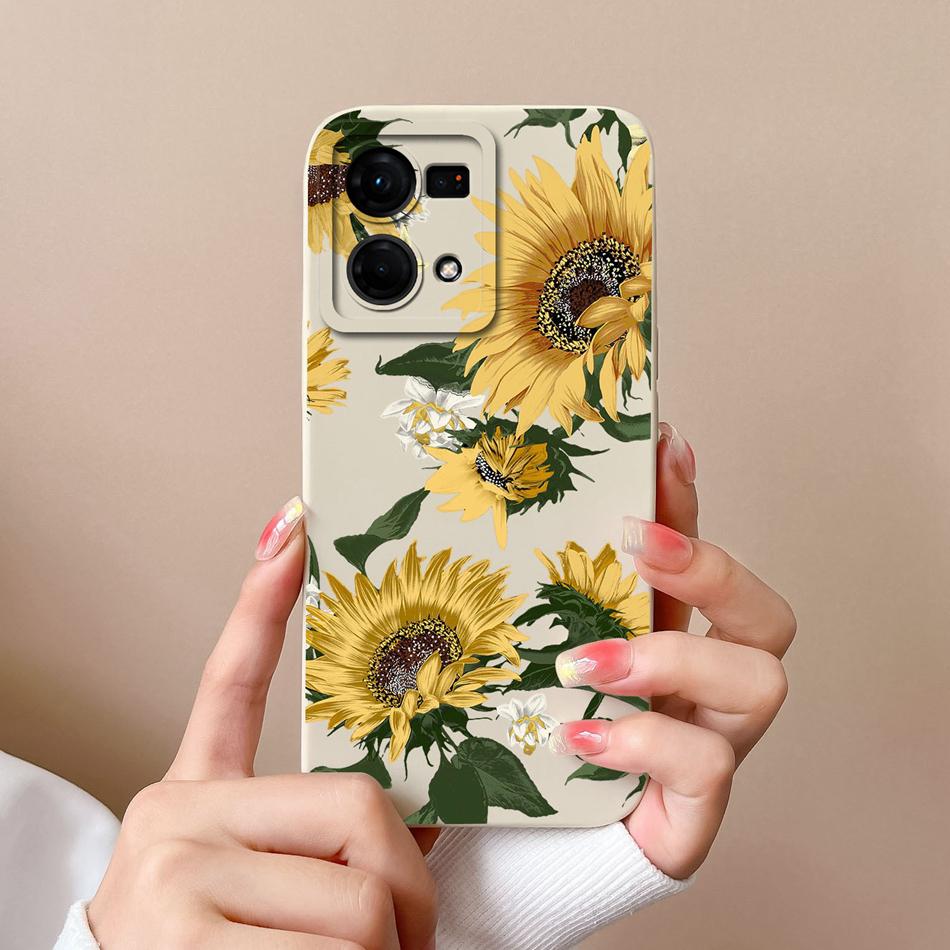 Чехол для OPPO Reno7 7 Lite Pro 7Z Креативный Мягкий Жидкий Силикон Полная Защита Ударопрочный Задняя Крышка Телефона для OPPO Reno 7 Z Pro