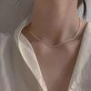 Женское ожерелье, однослойное дизайнерское колье-колье со сломанными стразами, регулируемое удлиненное ожерелье