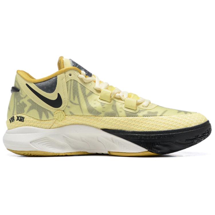 Nike Кроссовки унисекс Kyrie 8 Citron Tint Leopard, желтые, черные, пшенично-золотые DJ6017-800