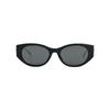 Gucci Emblem Collection Recycled Acetate Cat Eye Sunglasses Women sunglasses Black Gray GG1970SA001