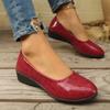 Fashion 2025Women Flats Ballet  Round Toe Shallow Mouth Loafers  for  Comfortable Driving  Jane Shoes Zapatos De Mujer
