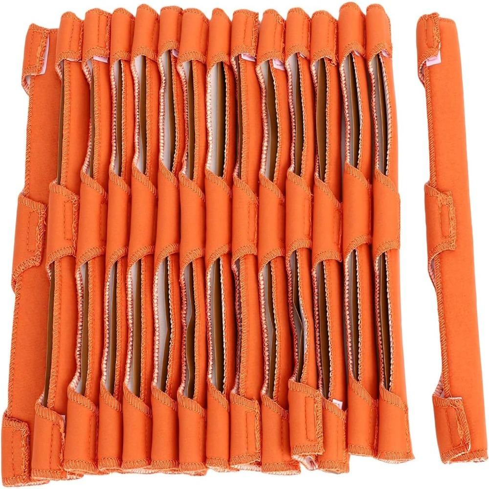 20PCS Cotton Cushion Helmet Sweatband Orange Cotton Sweatband Durable Hard Hat Sweatband