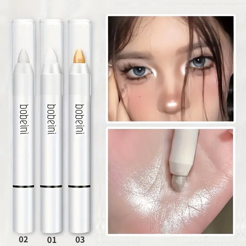 Waterproof Eyeshadow Pen Sleeper Silkworm High Light Contouring Pen Naturally Brightening Pearl Matte Eyeshadow Stick Lasting Setting Women's Makeup