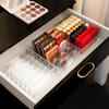 7 Grid Storage Box Clear Plastic Makeup Cosmetic Stand Holder Lipstick Organizer