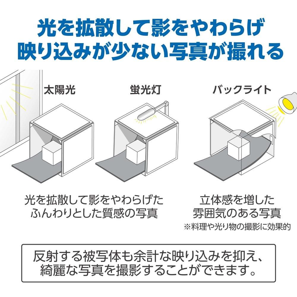 HAKUBA Фотобокс Студийный бокс 75 DSB22-75 75см Бумажный фон 3 цвета Складной кейс для хранения для Фотосъемки товаров Блошиные рынки Аукционы Онлайн