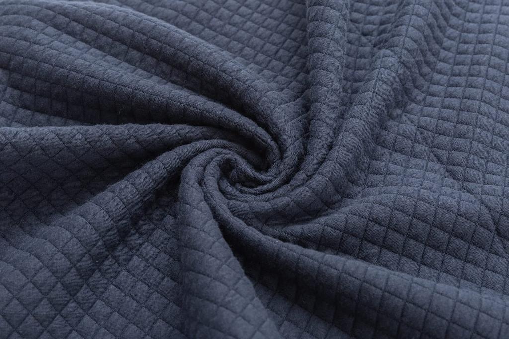 Waterproof chair machine thin chair pad that dries quickly even after waterproof fabric on the back pad, approx. 45x45cm, navy, washable, washing,