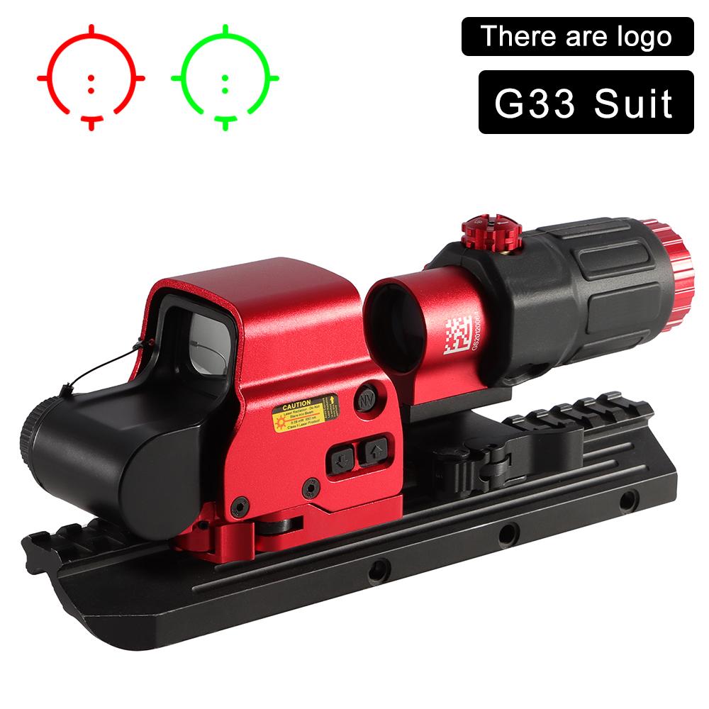 558 552 голографический коллиматорный прицел Red Dot DOptic Sight Reflex с 20-мм направляющими креплениями для страйкбольной снайперской винтовки, охотничьей тактики