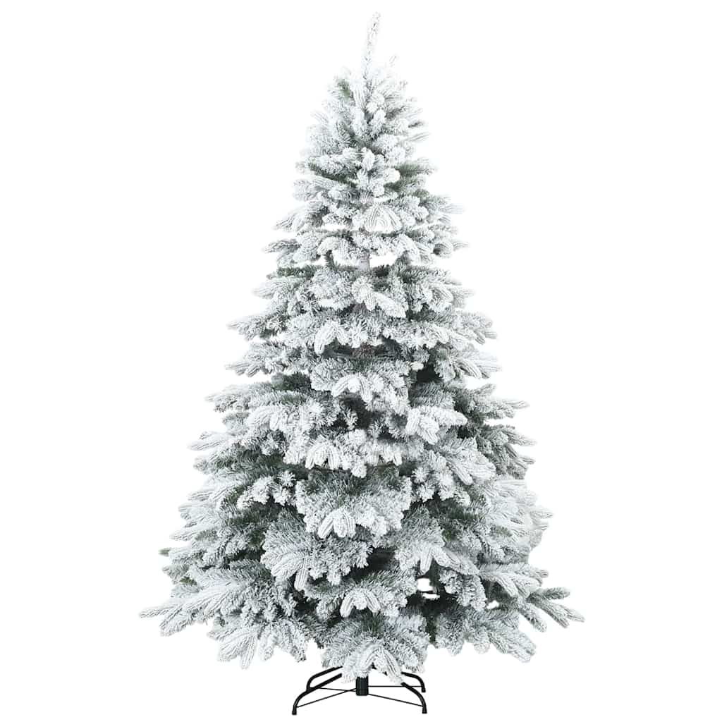 Artificial Christmas Tree with 300 LEDs Warm White 180 cm PE and PVC