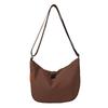 Stylish High Quality Luxurious Large Capacity Solid Color Shoulder Bag For Everyday Use