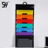 Rainbow Accordion Bag: Handheld or Hanging, Office Document Organizer