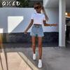 QICED Женские модные повседневные брюки и капри