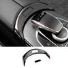 Car Decoration Armrest Box Button Sticker For Mercedes-Benz C E-Class C180L C200L GLC260L E300L 2015- Car Upgrade