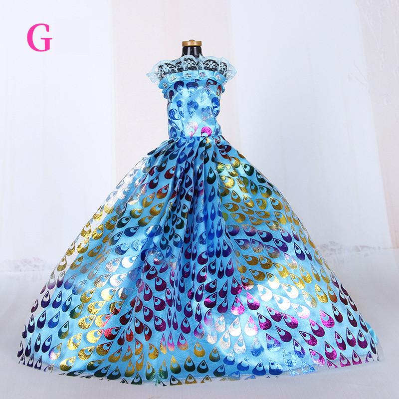 Модная свадебная вечеринка 29 см, лучший подарок, аксессуары для костюмов, игрушки для девочек, платье куклы Барби, сменные аксессуары принцессы, юбка