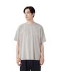 Мягкая хлопковая свободная футболка с логотипом GREIGE M [Snow Peak] Футболка TS-25AU006 Футболка, Рукав, Мужская/Женская,