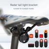 Кронштейн для крепления заднего фонаря на седло велосипеда, держатель для Rt510 Rvr315 Rtl515 L308 L508 Sr30, радар заднего вида для велокомпьютера