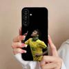 Чехол для телефона For N-Neymar Football 10 Для Samsung S25,24,23,22,21,S20,Ultra,Plus,FE Черный Мягкий Чехол