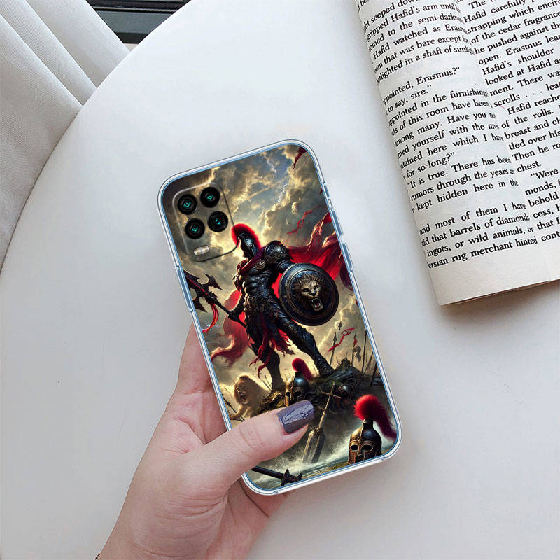 IR25 Spartan Warrior Phone Case for Motorola Edge 20 30 S30 40 50 Fusion Lite Plus Pro Neo Ultra One Power Action Macro Hyper Vision Zoom