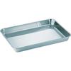 TRUSCO Stainless Steel Shallow Square Tray, 15-Piece Capacity, T-NC-7