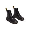 Dr. Martens Round Toe Lace-Up Short Boots Unisex Boots Black 31222001