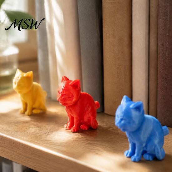 Креативный дозатор зубной пасты в виде кошки, забавный диспенсер, 3D-печатный выдавливатель для домашних животных для раковины в ванной, органайзер для тюбиков