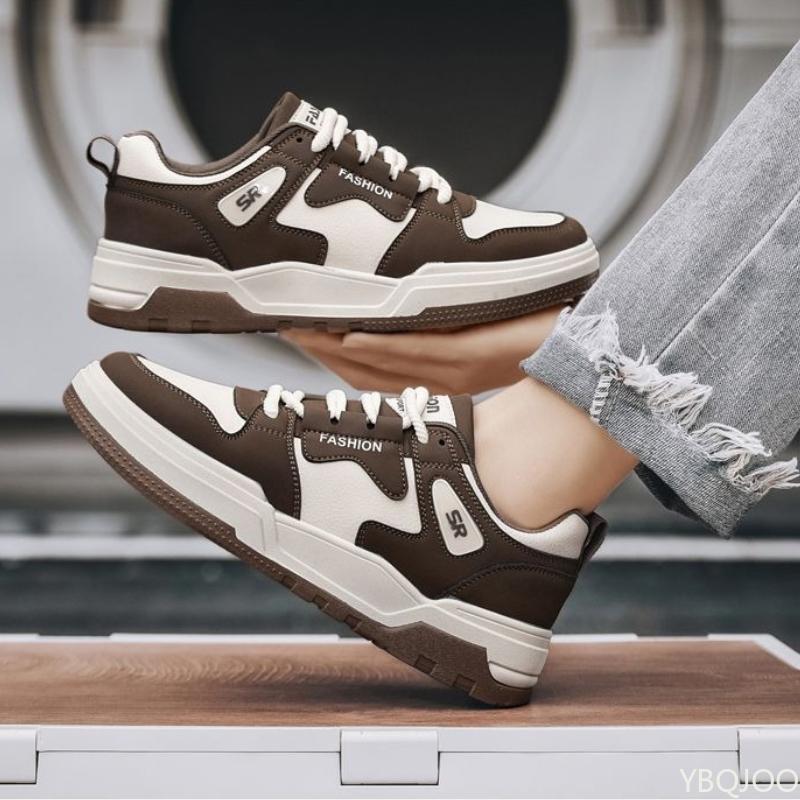 Новая весенняя мужская обувь водонепроницаемая спортивная повседневная обувь низкий верх плоская подошва универсальная дышащая простая удобная мужская обувь