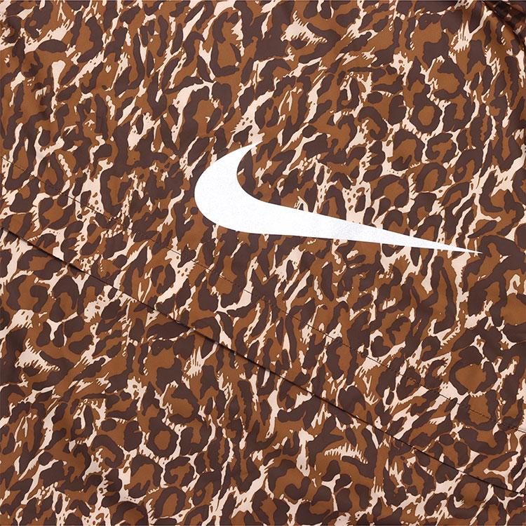 Nike Анорак с водоотталкивающим покрытием Мужская беговая куртка с принтом Пшеничное золото BQ8185-786