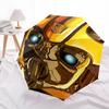 Transformer, Bumblebee Automatic Opening and Closing, 8 rib Structure Portable Umbrella, Suitable for Men and Women in All Seasons  Perfect
