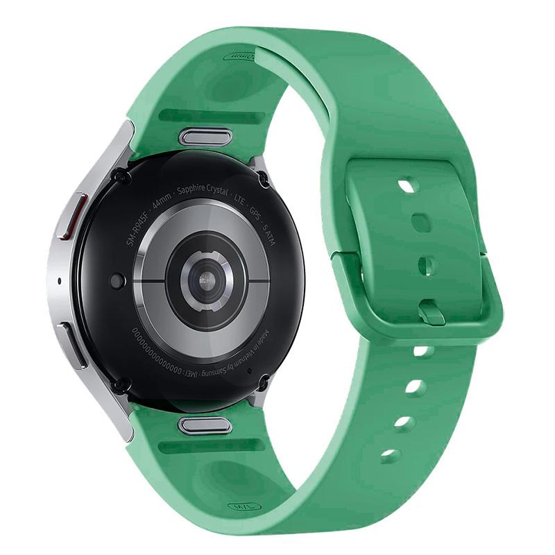 Классический ремешок для Samsung Galaxy Watch 6 5 4 44 мм 40 мм/4 classic 46 мм 42 мм браслет 20 мм силиконовый браслет Galaxy Watch 5 pro 45 мм ремешок